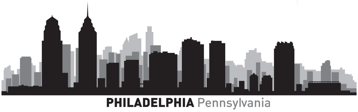 Mapa de Filadelfia, Pensilvania