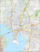 Mapa de Tampa, Florida