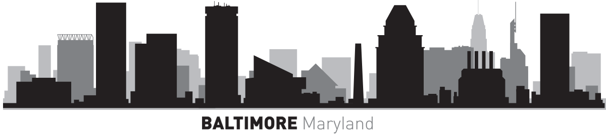 Mapa de Baltimore, Maryland