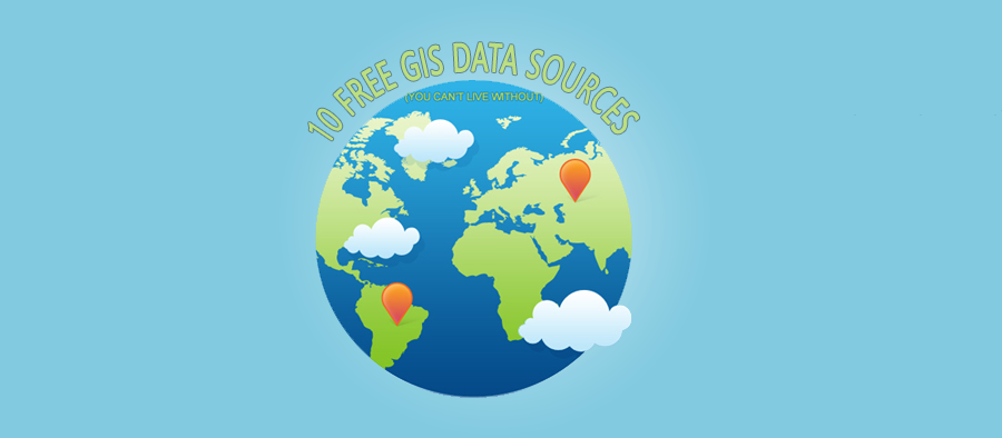 10 Fuentes de datos GIS gratuitas: los mejores conjuntos de datos globales de ráster y vectores