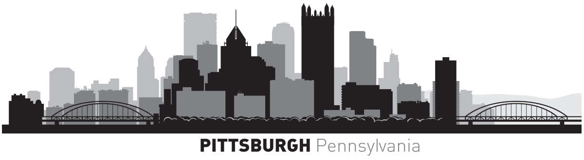 Mapa de Pittsburgh, Pensilvania