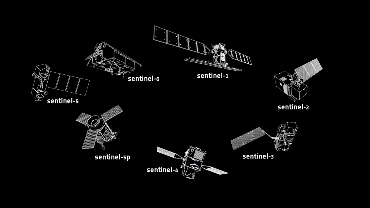 Satélites Sentinel del programa Copérnico
