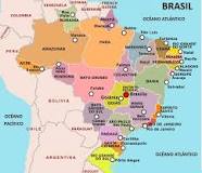 mapa de brasil con sus propios estados