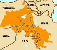 ¿Qué países conforman Kurdistán?