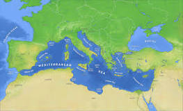 ¿Cómo es que se está dividiendo el mar Mediterráneo?