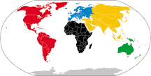 division de continentes mapa