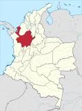 antioquia en el mapa de colombia