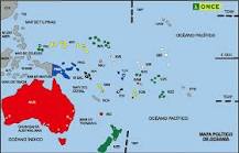 ¿En dónde se encuentra Australia dentro del mapa mundi?