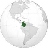 ¿En dónde está Colombia en el mapa del mundillo?