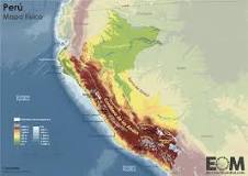 mapa geografico peru