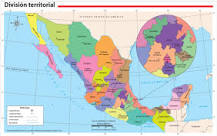 mapa mexico con nombres de pila
