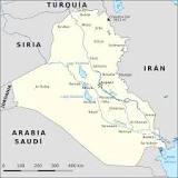mapa de irak