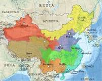 ¿Dónde se encuentra China dentro del mapa del mundo?