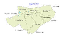 managua nicaragua mapa