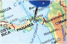 mapa colombia panama