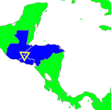 mapa de honduras y guatemala