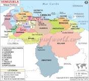 mapa politico de venezuela