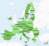 mapa union europea