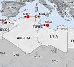 Mapa de África del Norte